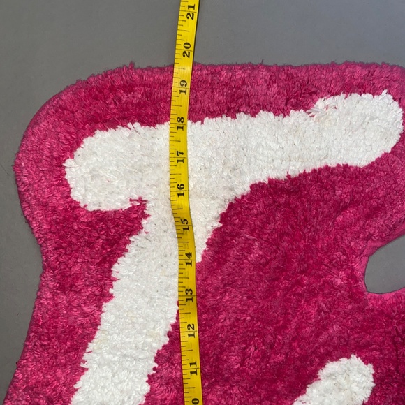 URBAN OUTFITTERS Pink F*ck Bathroom Rug Bath Mat Accent Rug - Picture 7 of 10